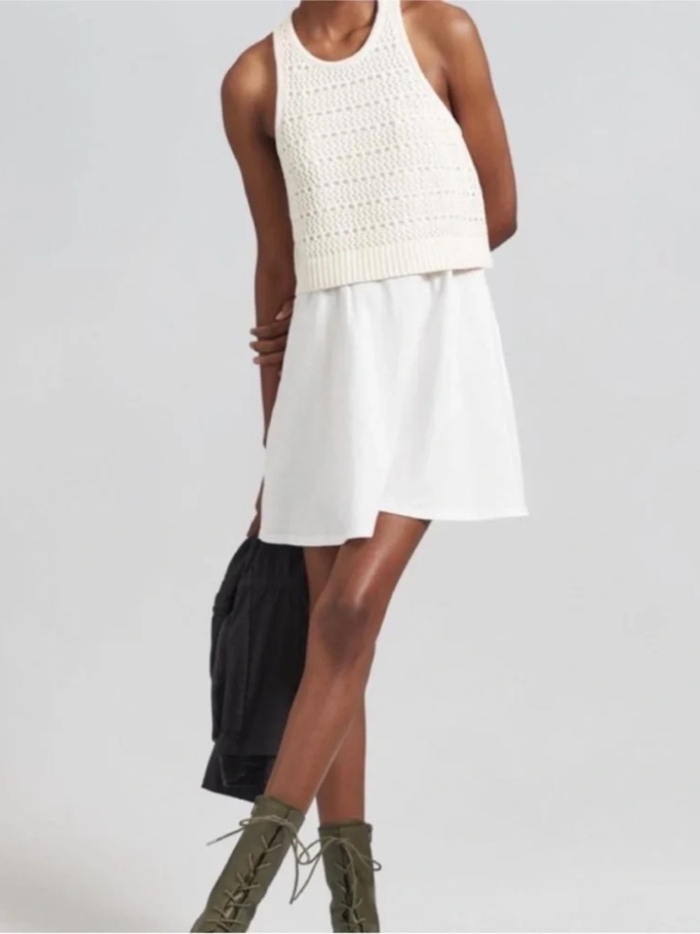 Anthropologie Daily Practice Sweater Tank‎ Dress